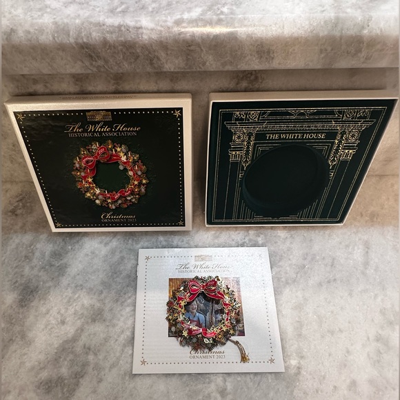 White House Historical Association Official 2023 Ornament - NIB - Picture 5 of 10